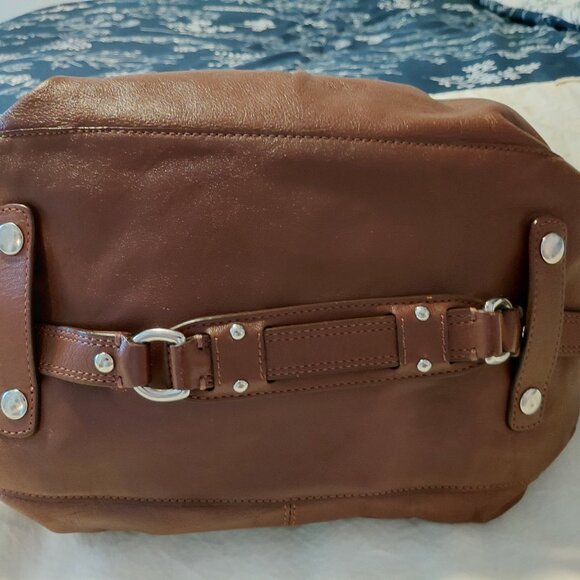 Coach Kristin Leather Hobo (F15443) Vintage Brown - Picture 8 of 10